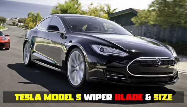 2012 Tesla Model S Wiper Blade Size Table