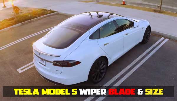 2015 Tesla Model S Wiper Blade Size Table